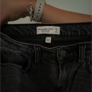 Abercrombie & Fitch, size 4s, stretchy and very flattering on!